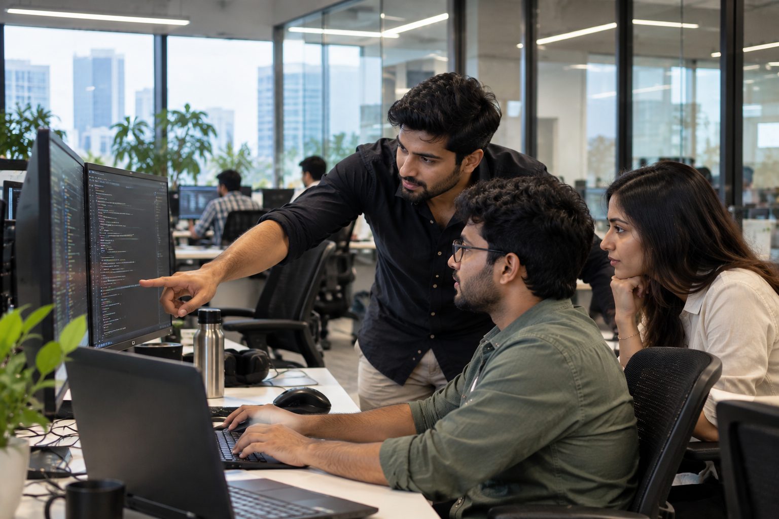 The Alladi Cloud Solutions engineering team at work